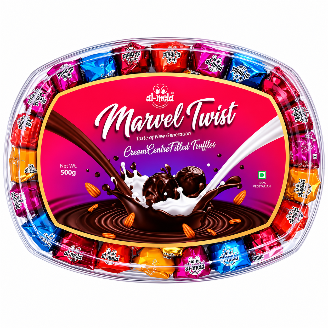 Marvel Twist Ellipse Embossed Tin